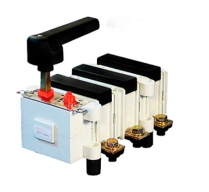 کلید فیوز گردان قابل قطع زیر بار 630 آمپر زاویر دسته معمولی مدل ZTF01 (تهیه جداگانه فیوز)